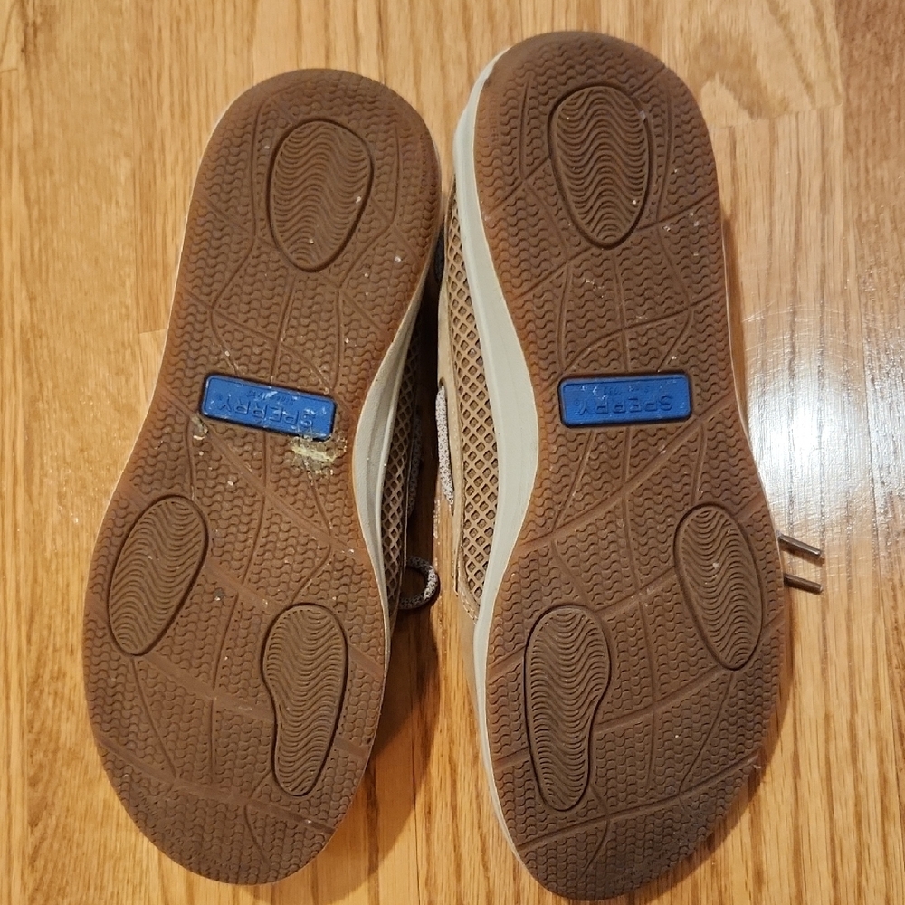 Men's Tan Boat Shoes - Picture 2 of 3